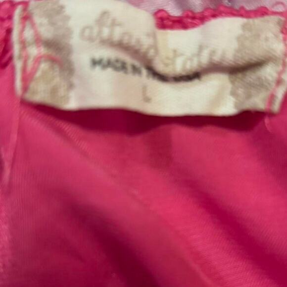 Pink satin mini dress large - Picture 6 of 6